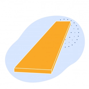 Бронзовая полоса 0.11 мм БрБ2 ГОСТ 1789-2013