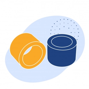 Втулка бронзовая 45 мм БрОЦС5-5-5