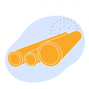 Труба нержавеющая электросварная 244.5х18 мм 12Х18Н10Т ГОСТ 10704-91
