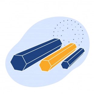 Шестигранник нержавеющий 57 мм 20Х13 ГОСТ 18968-73