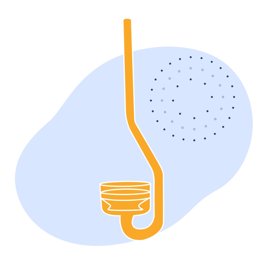 Газопромыватель ГФП-20 пор-160 мкм 20х200 мм