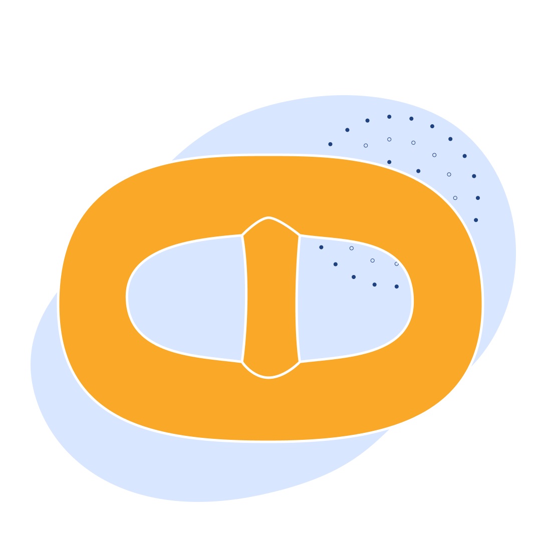 Якорное звено увеличенное с распоркой ГОСТ 228-79 12.5x75x50x45 мм